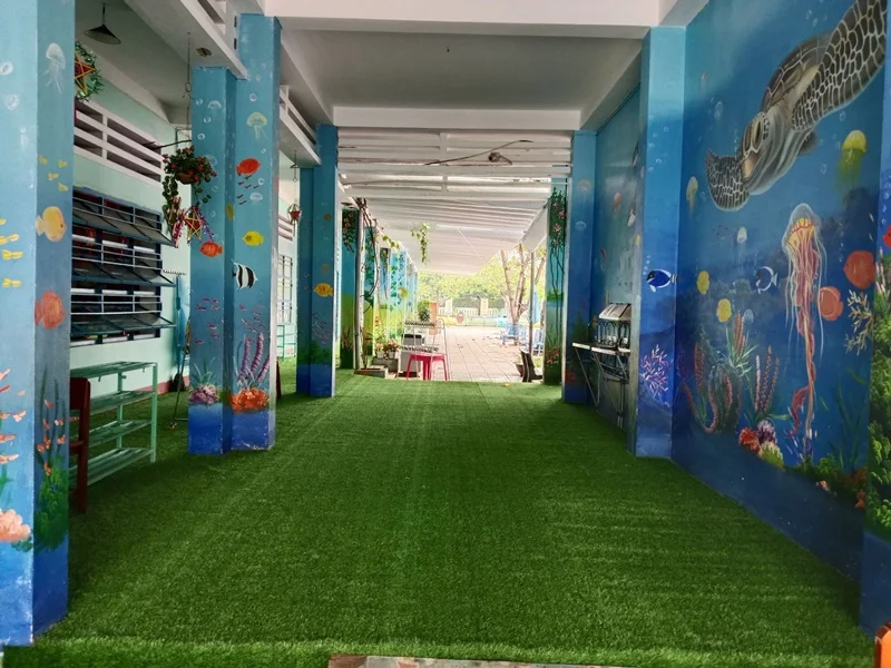 Trường học ưu tiên tạo khuôn viên xanh cho trẻ nhỏ, học sinh