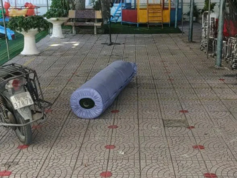 Cỏ nhân tạo tập kết và thanh toán COD