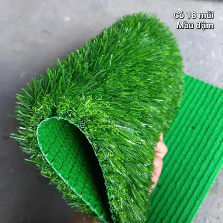 Thảm cỏ nhân tạo cao cấp có độ bền cao