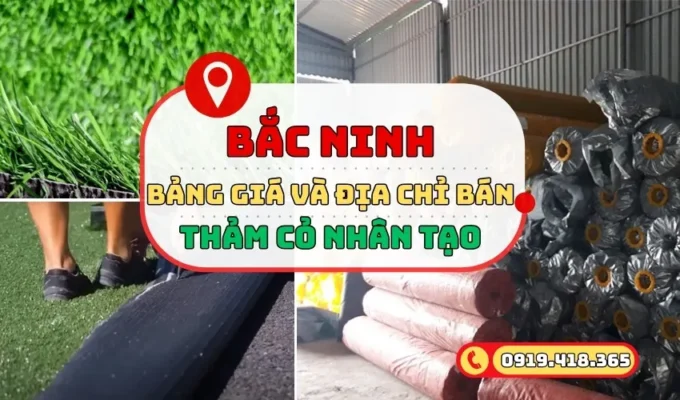 Thảm cỏ nhân tạo Bắc Ninh giá rẻ