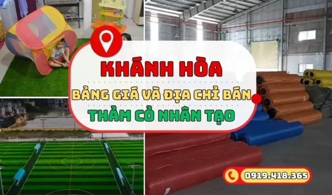 Thảm cỏ nhân tạo Nha Trang Khánh Hòa