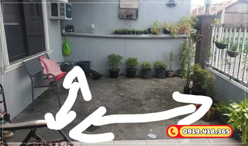 Nền đất cát cần làm có độ dốc