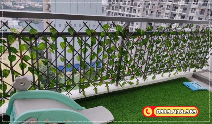 Khoảng ban công xanh đẹp cho ngôi nhà