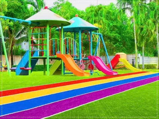 Cỏ nhân tạo cho trường mầm non