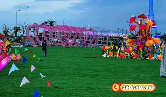 Trang trí hội chợ