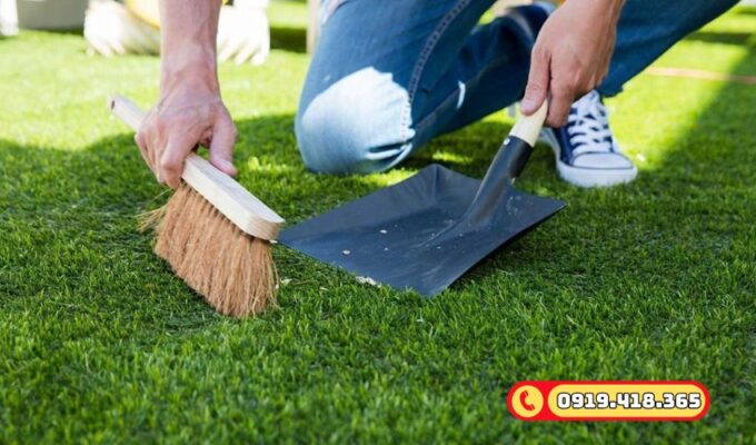 Có thể sử dụng bàn chải thông thường