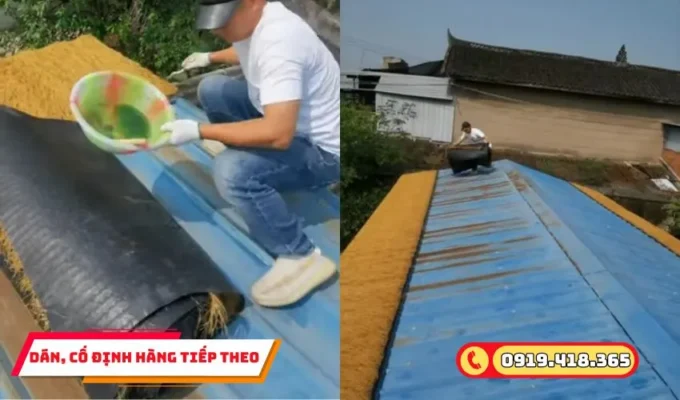 Thi công các lớp tiếp theo
