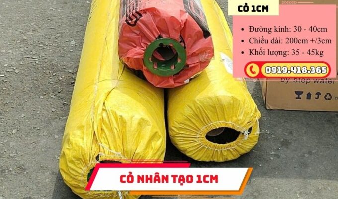 Cuộn cỏ nhân tạo 1cm