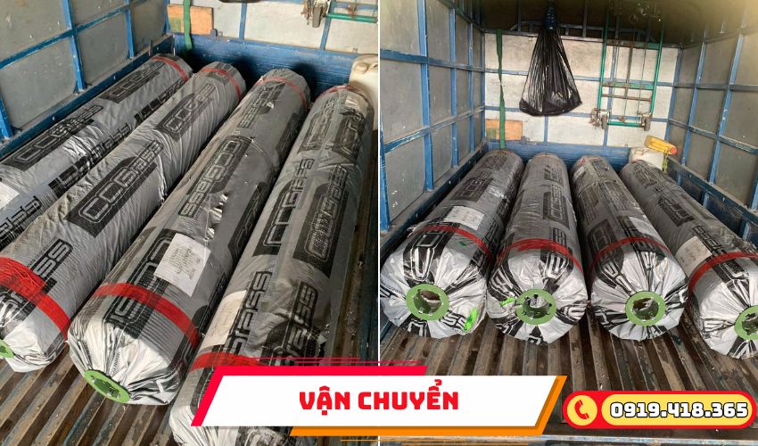 Cách vận chuyển cỏ nhân tạo đến chân công trình