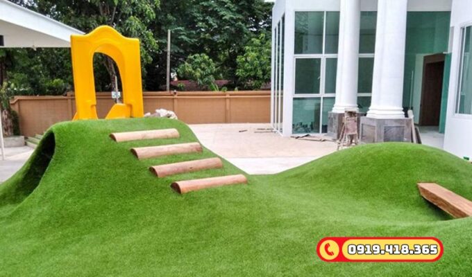Mô hình cỏ nhân tạo đẹp mắt